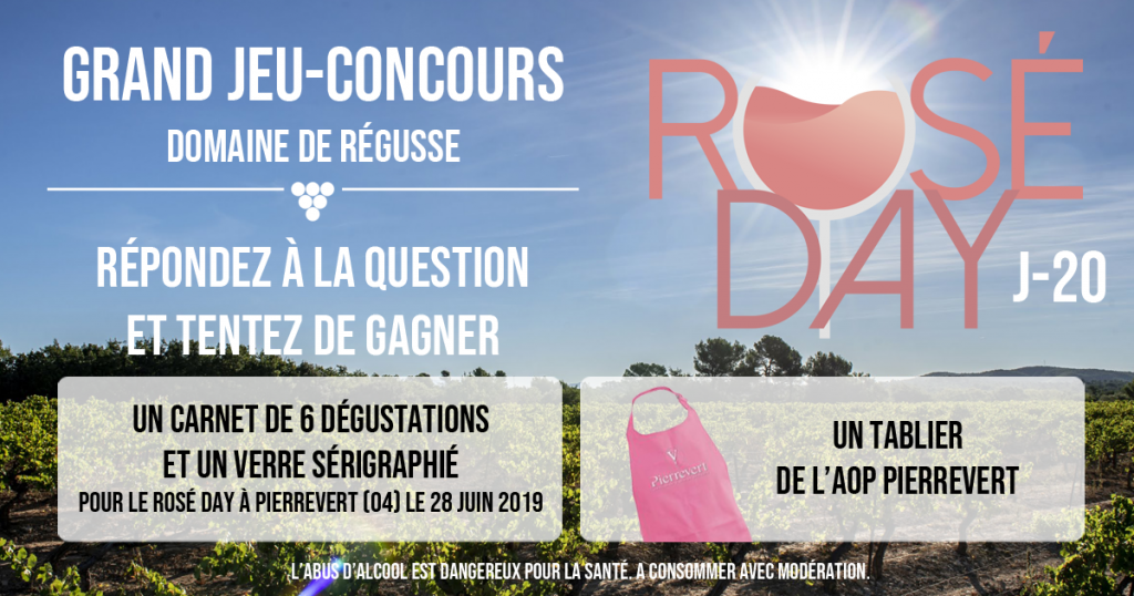 rosé day pierrevert jeux concours facebook quiz