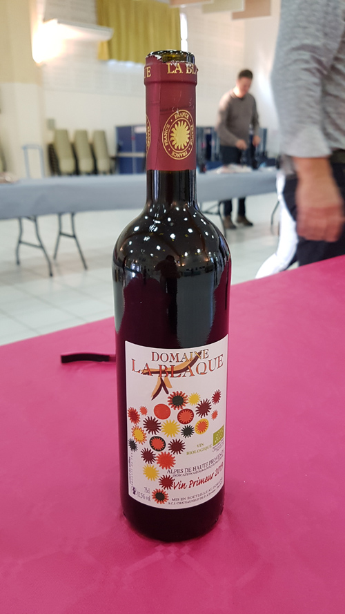 fête du vin primeur 2019 vin primeur rouge domaine la blaque